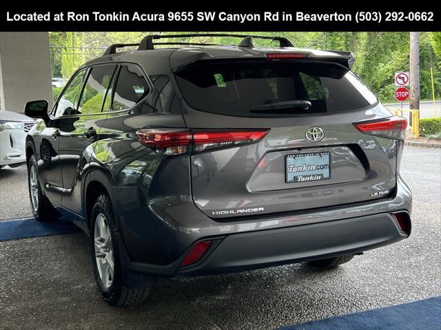 Photo of 2021 Magnetic Gray Metallic Toyota Highlander