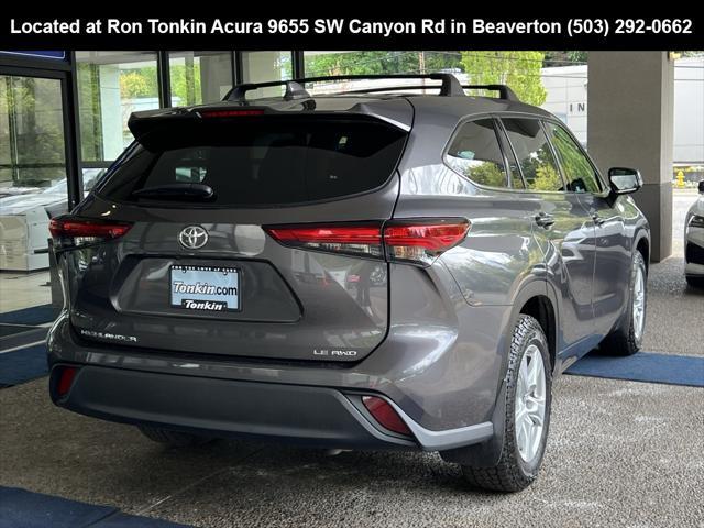 Photo of 2021 Magnetic Gray Metallic Toyota Highlander