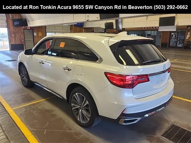 Photo of 2017 White Diamond Pearl Acura MDX