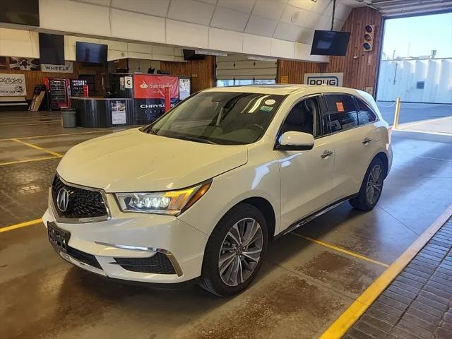 Photo of 2017 White Diamond Pearl Acura MDX