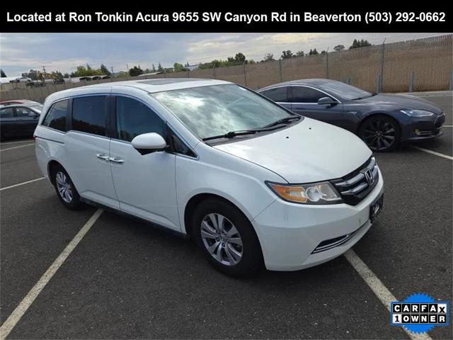 Photo of 2015 White Diamond Pearl Honda Odyssey