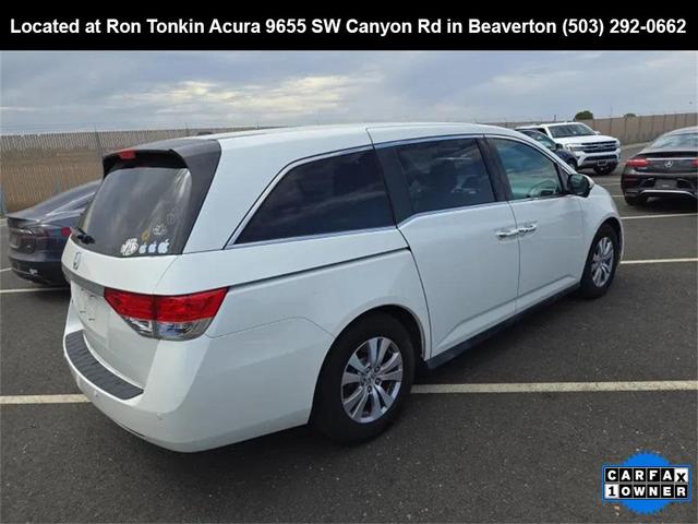 Photo of 2015 White Diamond Pearl Honda Odyssey