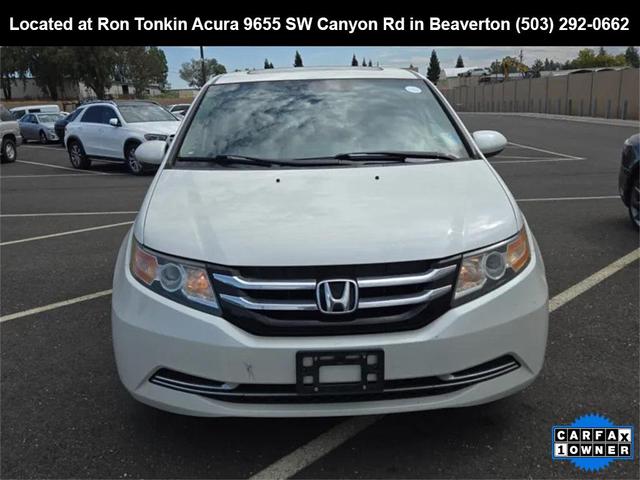 Photo of 2015 White Diamond Pearl Honda Odyssey