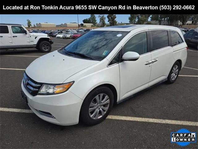 Photo of 2015 White Diamond Pearl Honda Odyssey