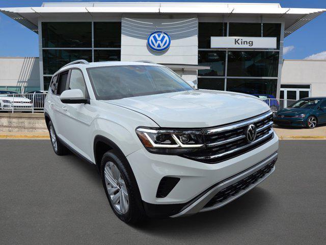 Photo of 2021 Pure White Volkswagen Atlas