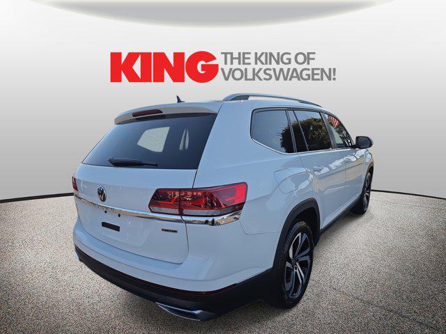 Photo of 2022 Pure White Volkswagen Atlas