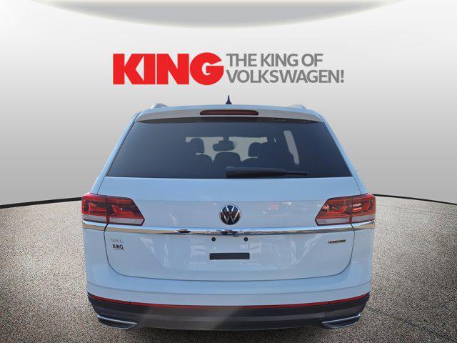 Photo of 2022 Pure White Volkswagen Atlas
