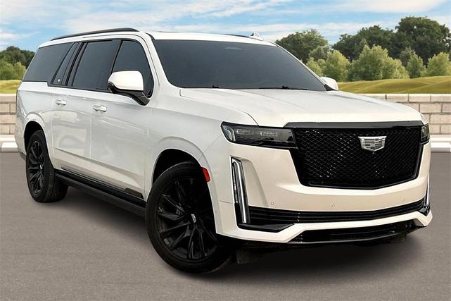 Photo of 2022 Crystal White Tri-Coat Cadillac Escalade ESV
