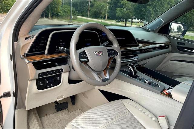 Photo of 2022 Crystal White Tri-Coat Cadillac Escalade ESV