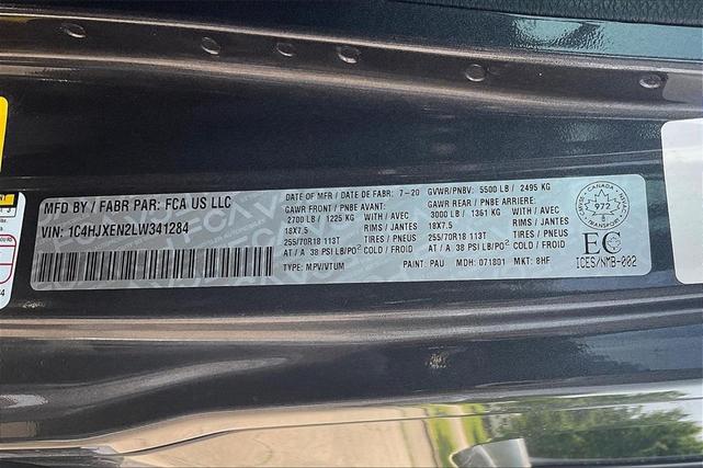 Photo of 2020 Granite Crystal Clearcoat Metallic Jeep Wrangler Unlimited