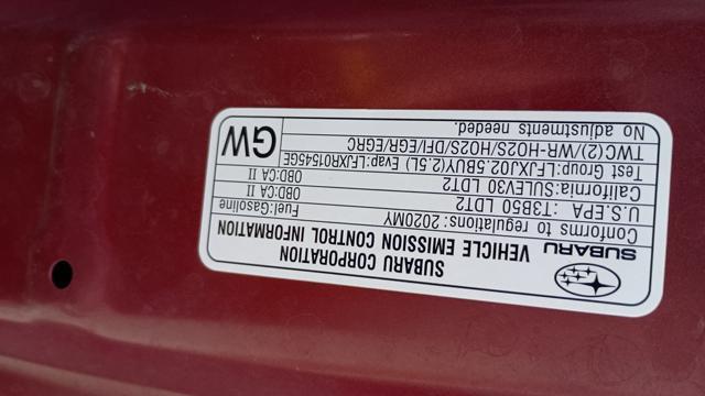Photo of 2020 Maroon Subaru Forester