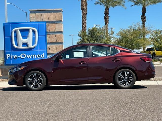 Photo of 2023 Rosewood Metallic Nissan Sentra