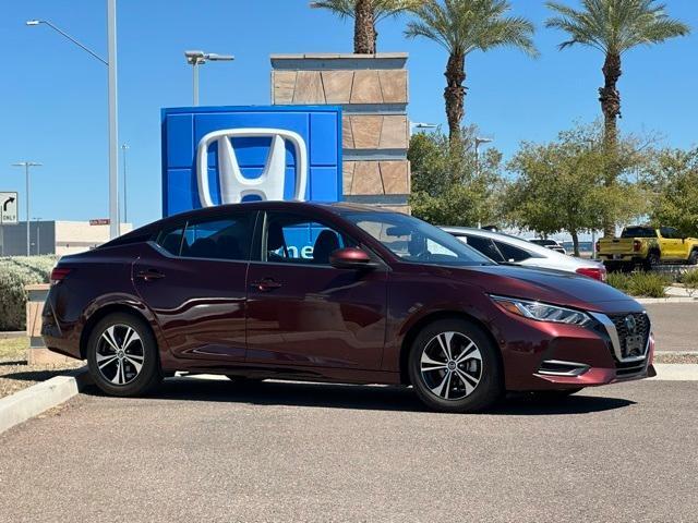 Photo of 2023 Rosewood Metallic Nissan Sentra