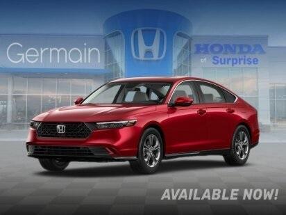 Photo of 2025 Radiant Red Metallic Honda Accord Hybrid