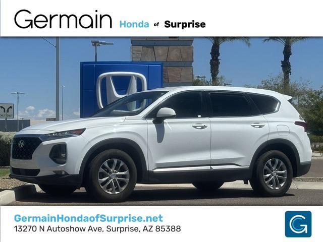 Photo of 2019 Quartz White Hyundai SANTA FE