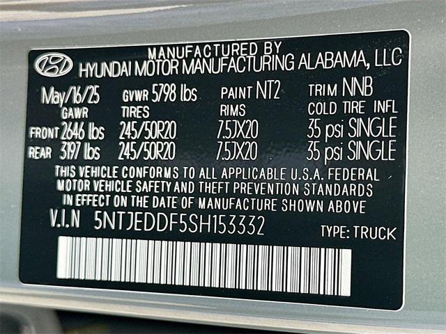 Photo of 2025 Hampton Gray Hyundai SANTA CRUZ