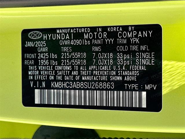 Photo of 2025 Neoteric Yellow Hyundai KONA