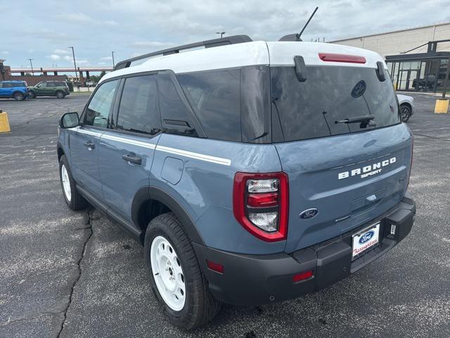 Photo of 2025 Azure Gray Metallic Tri-Coat Ford Bronco Sport