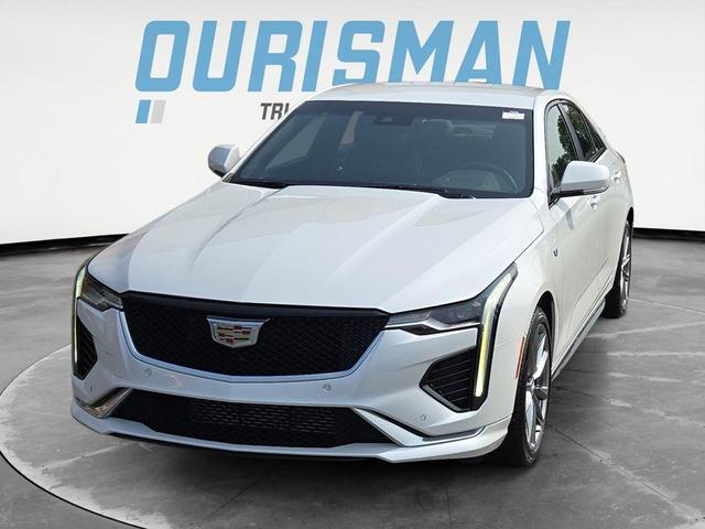 Photo of 2024 Crystal White Tri-Coat Cadillac CT4