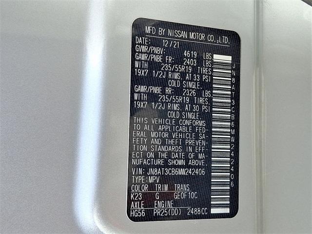 Photo of 2021 Brilliant Silver Metallic Nissan Rogue