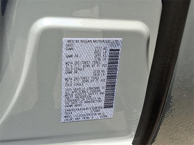 Photo of 2025 Boulder Gray Metallic Nissan Frontier