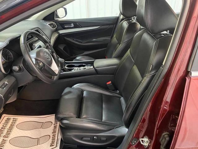 Photo of 2016 Burgundy Nissan Maxima