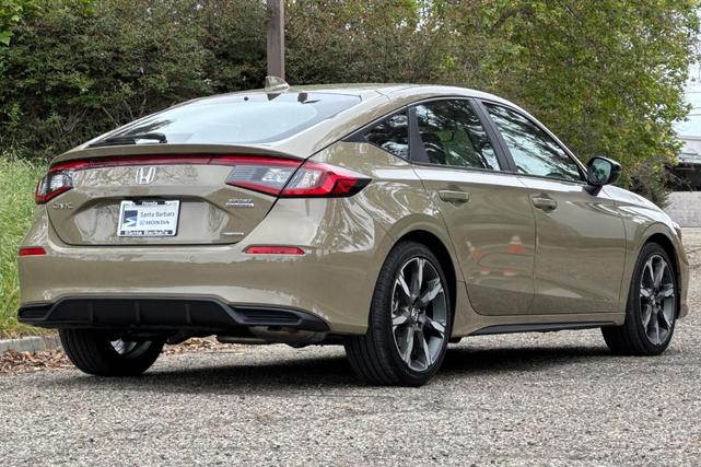 Photo of 2025 Sand Dune Honda Civic Hybrid