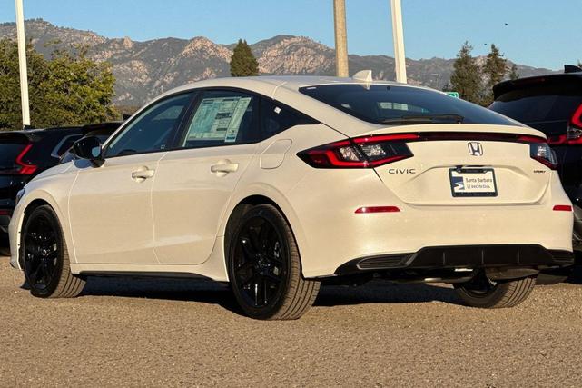 Photo of 2025 Platinum White Pearl Honda Civic