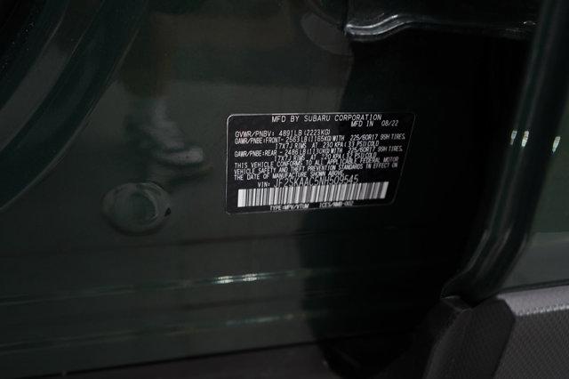 Photo of 2022 Cascade Green Silica Subaru Forester