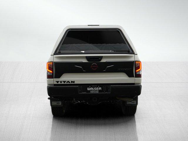 Photo of 2024 Glacier White Nissan Titan