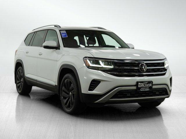 Photo of 2021 Pure White Volkswagen Atlas