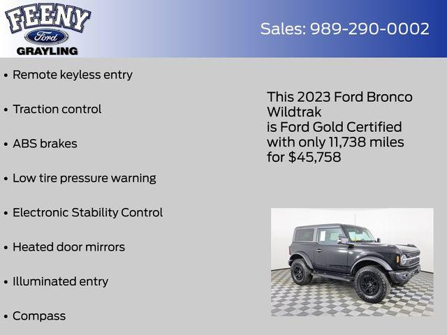 Photo of 2023 SHADOW BLACK Ford Bronco