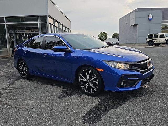 Photo of 2019 Aegean Blue Metallic Honda Civic Si