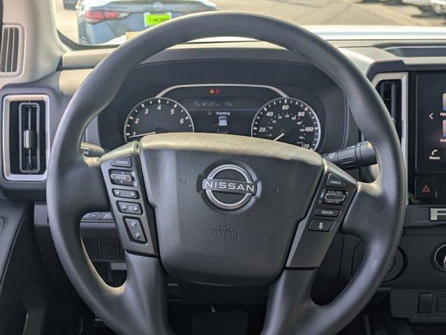 Photo of 2025 Glacier White Nissan Frontier