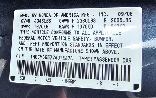 Photo of 2007  Honda Accord