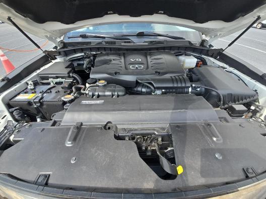 Photo of 2023 Moonstone White INFINITI QX80