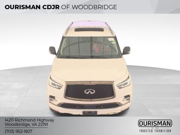 Photo of 2023 Moonstone White INFINITI QX80