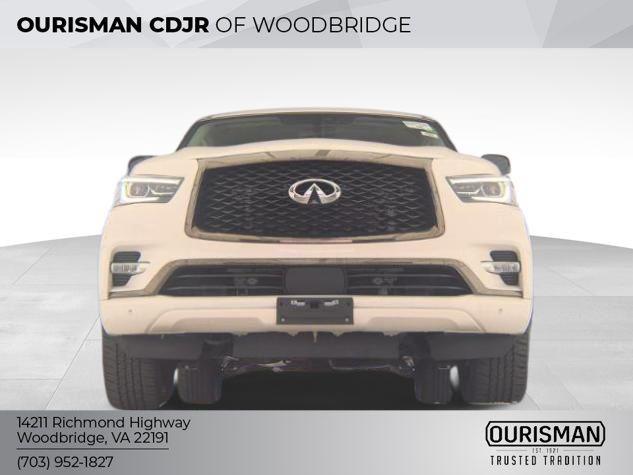 Photo of 2023 Moonstone White INFINITI QX80