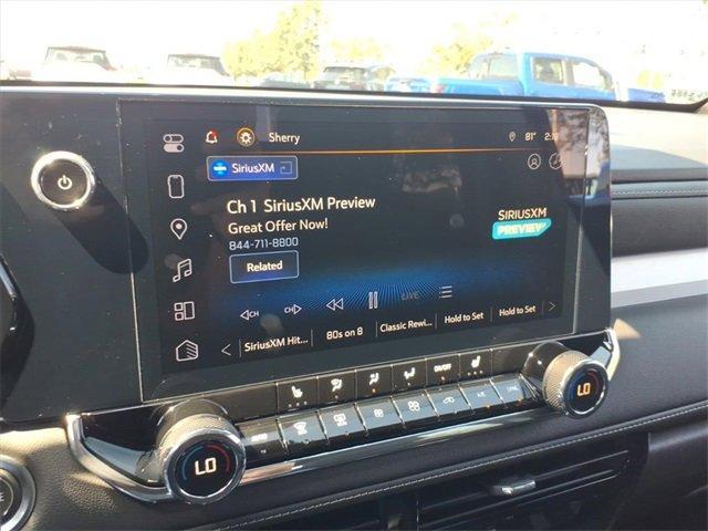 Photo of 2024 Black Chevrolet Colorado