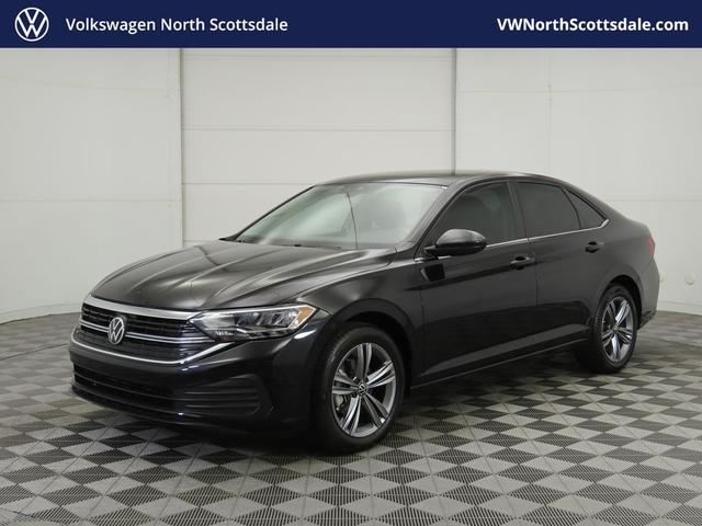 Photo of 2024 Deep Black Pearl Effect Volkswagen Jetta