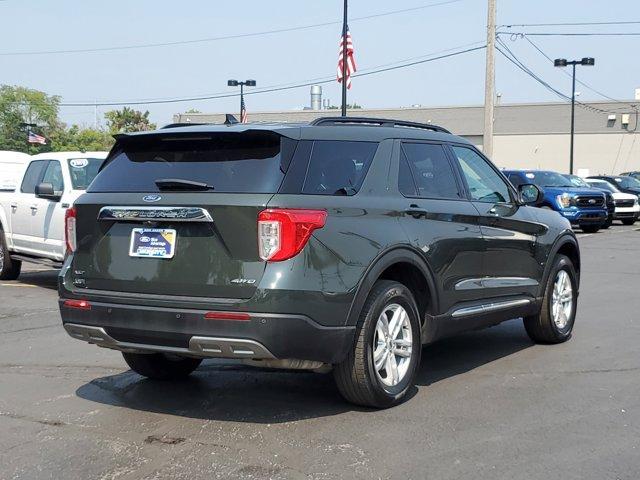 Photo of 2023 Forged Green Metallic Ford Explorer