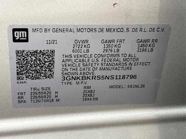 Photo of 2022 Silver Ice Metallic Chevrolet Blazer