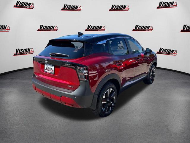 Photo of 2025 Scarlet Ember Tintcoat/Super Black Nissan Kicks