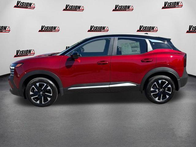 Photo of 2025 Scarlet Ember Tintcoat/Super Black Nissan Kicks