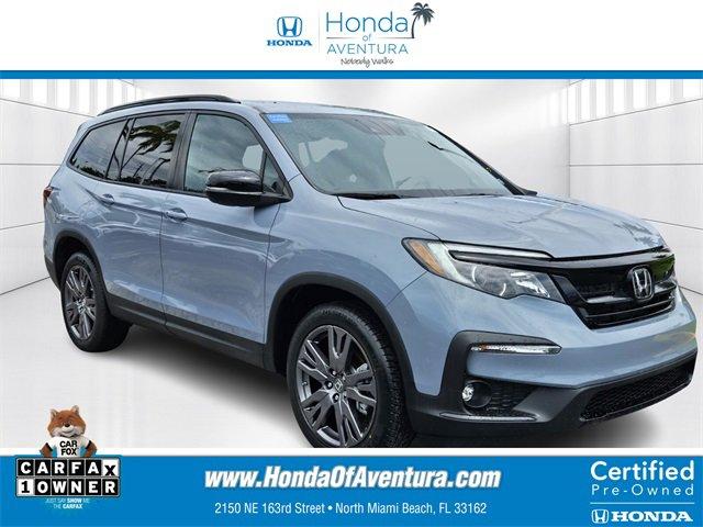 Photo of 2022 Sonic Gray Pearl Honda Pilot