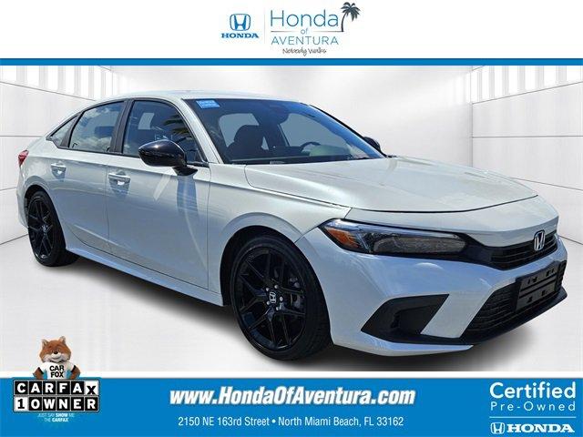 Photo of 2024 Platinum White Pearl Honda Civic
