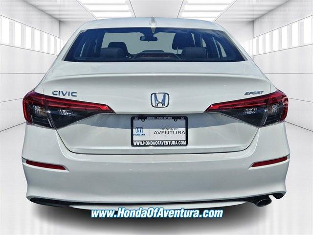 Photo of 2024 Platinum White Pearl Honda Civic