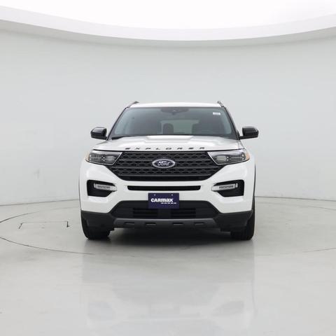 Photo of 2023 Star White Metallic Tri-Coat Ford Explorer