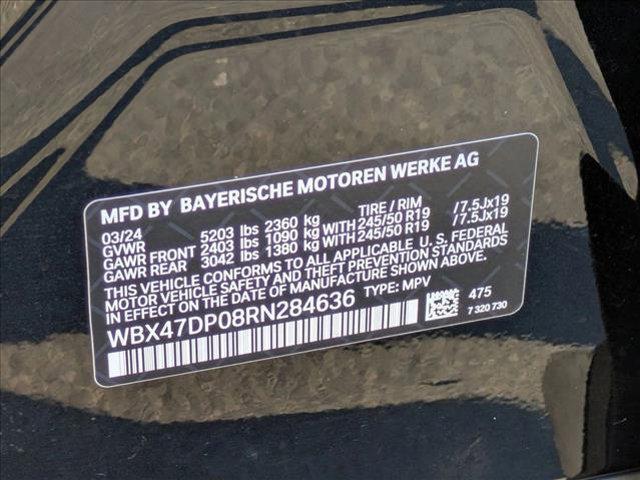 Photo of 2024 Black Sapphire Metallic BMW X3