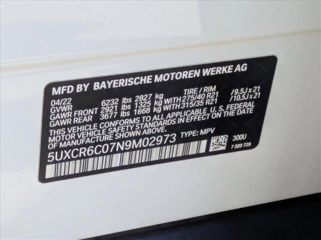 Photo of 2022 Alpine White BMW X5